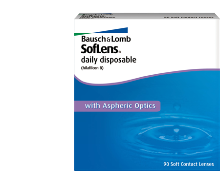 Bausch + Lomb SofLens daily disposable Contact Lenses